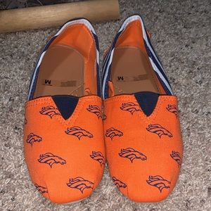 Denver Broncos Slip-on Canvas Shoe- Women’s